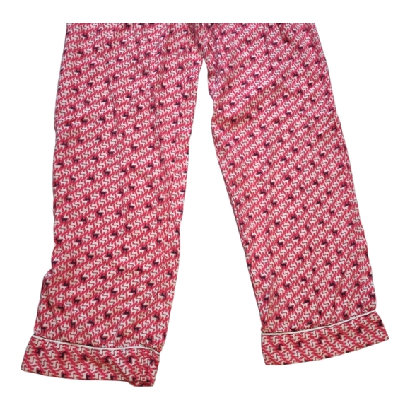 Victoria's Secret Deer 2 Piece Pajamas Pink White Black Size XS - Picture 6 of 16